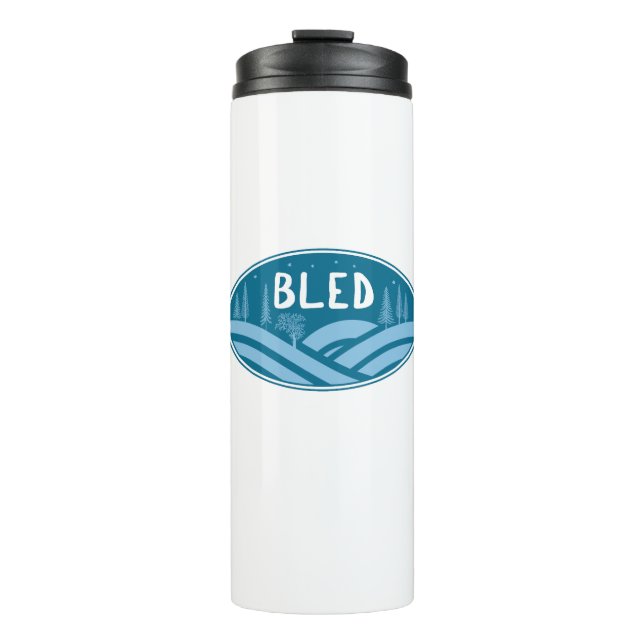 Bled Slovenia Outdoors Thermal Tumbler (Front)