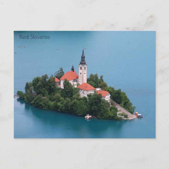 Bled Slovenia Postcard (Front)