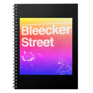 Bleecker Street, Greenwich Village, Manhattan NYC Notebook