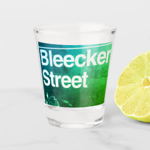 Bleecker Street, Greenwich Village, Manhattan NYC Shot Glass