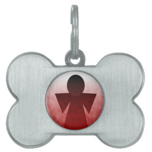 Bleeding Angel Pet Tag