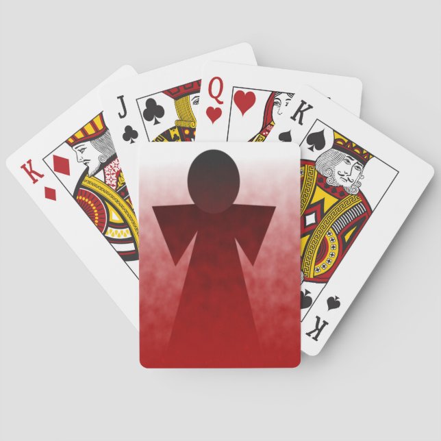 Bleeding Angel Playing Cards (Back)
