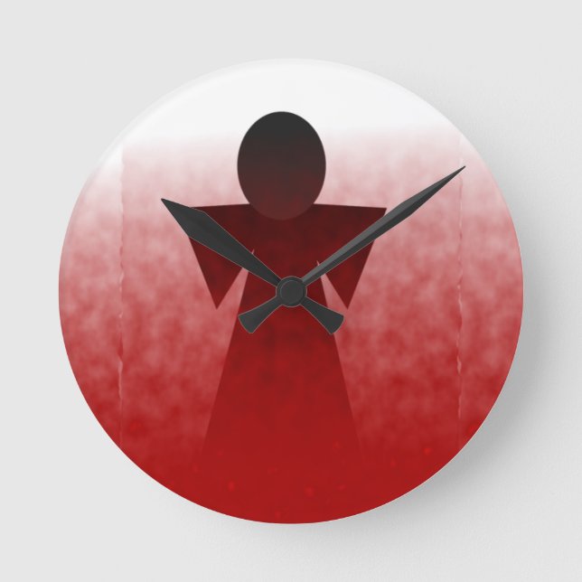 Bleeding Angel Wall Clock (Front)