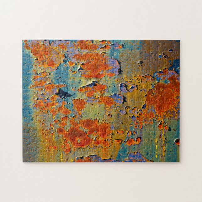 Bleeding Colours 100 Years of Rust and Paint Jigsaw Puzzle (Horizontal)