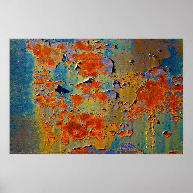 Bleeding Colours 100 Years of Rust and Paint Poster (Front)