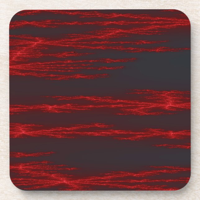 Bleeding Cork Coaster (Front)