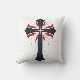 Bleeding Cross Cushion