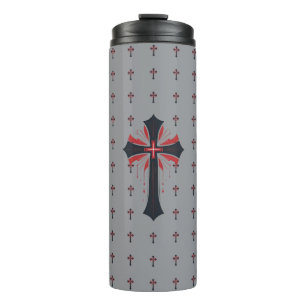 Bleeding Cross Thermal Tumbler