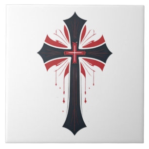 Bleeding Cross Tile