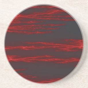 Bleeding Fractal Coasters