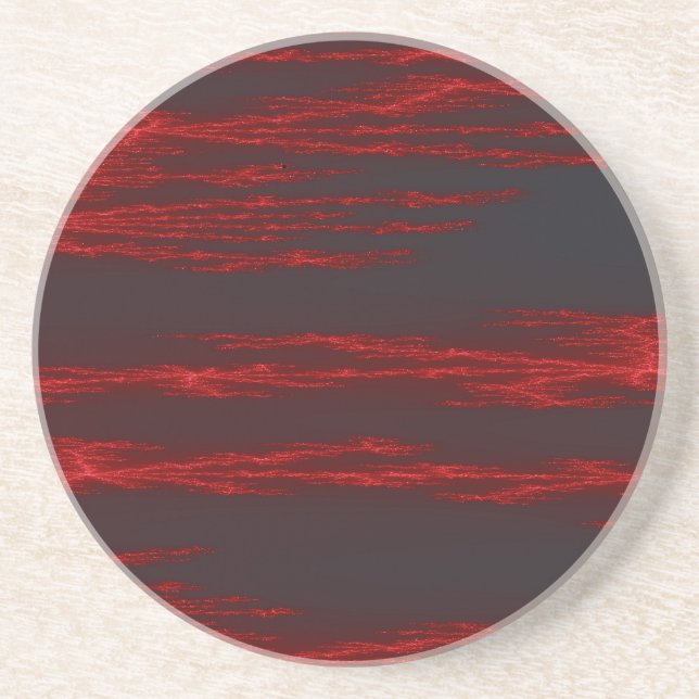 Bleeding Fractal Coasters (Front)
