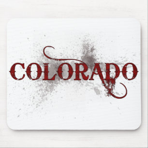 Bleeding Grunge Colorado Mousepad