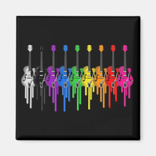 Bleeding Guitars Magnet