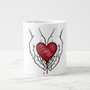 Bleeding Heart Aesthetic Mug
