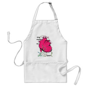 Bleeding heart Apron