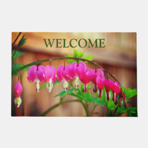 Bleeding Heart Arch Welcome Mat
