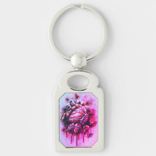 Bleeding Heart Key Ring