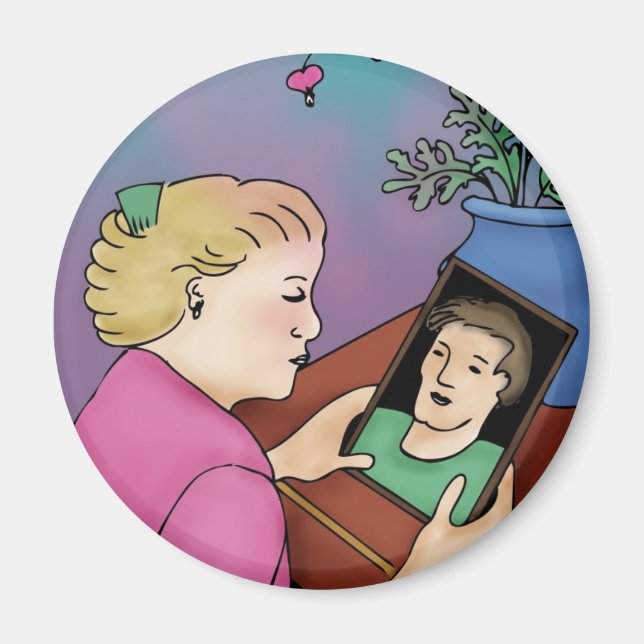 Bleeding Heart Magnet (Front)