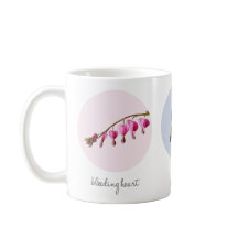 Bleeding Heart, Pansies and Aster Flowers