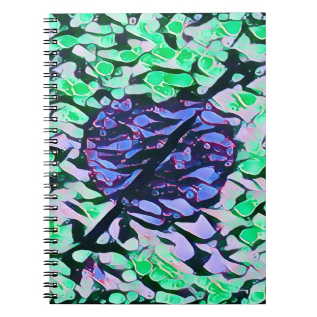 Bleeding Heart Passion Fruit Notebook (Front)