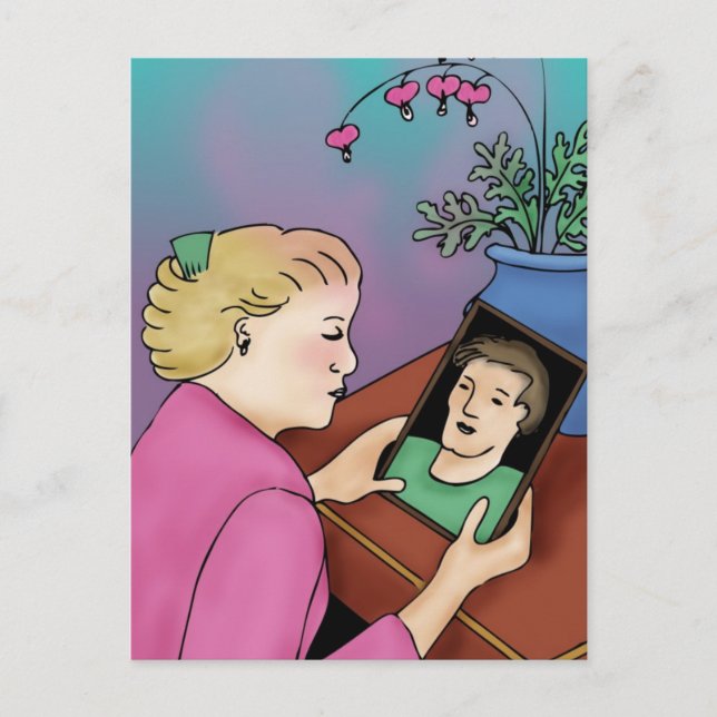 Bleeding Heart Postcard (Front)