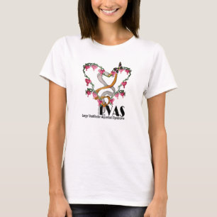 Bleeding Heart Ribbon for LVAS T-Shirt