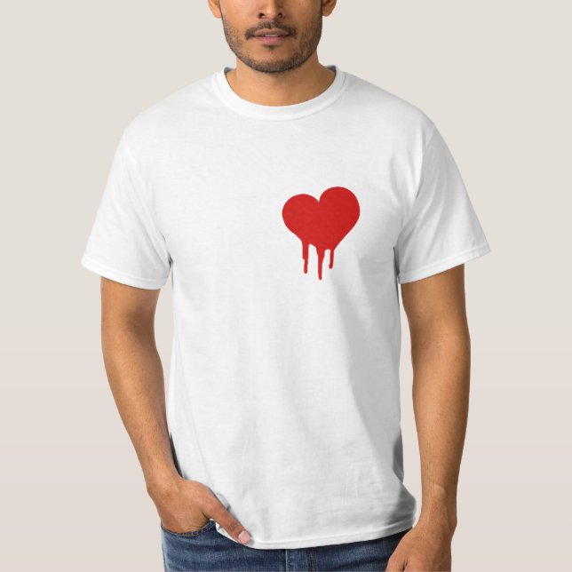 Bleeding Heart Shirt (Front)