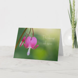 Bleeding Heart Thinking of You Card