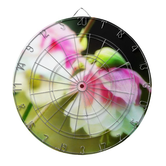 Bleeding Hearts by Shirley Taylor Dartboard (Front)