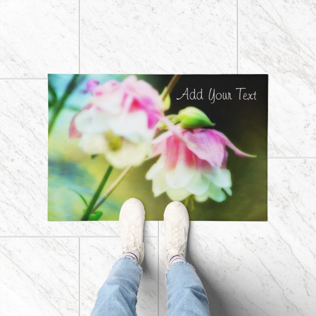 Bleeding Hearts by Shirley Taylor Doormat (Indoor)