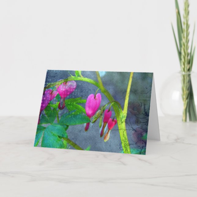 Bleeding Hearts Card (Front)