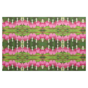 Bleeding Hearts in the Rain Fabric