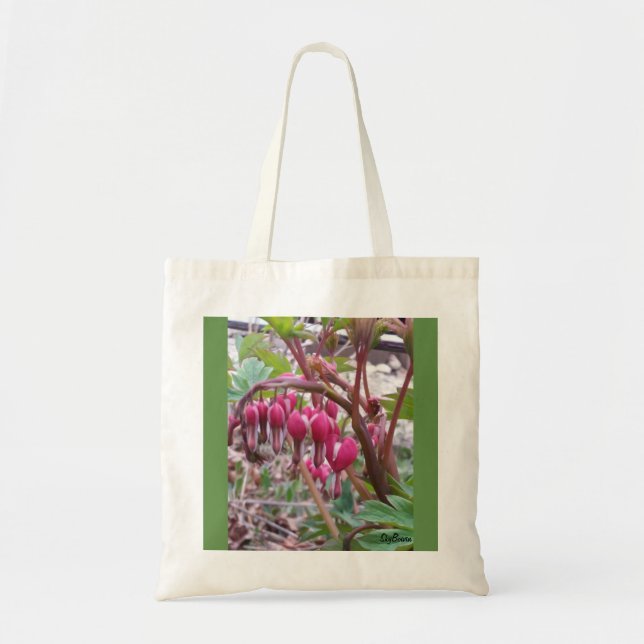 bleeding hearts large tote bag (Front)