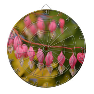 Bleeding Hearts Macro Dartboard