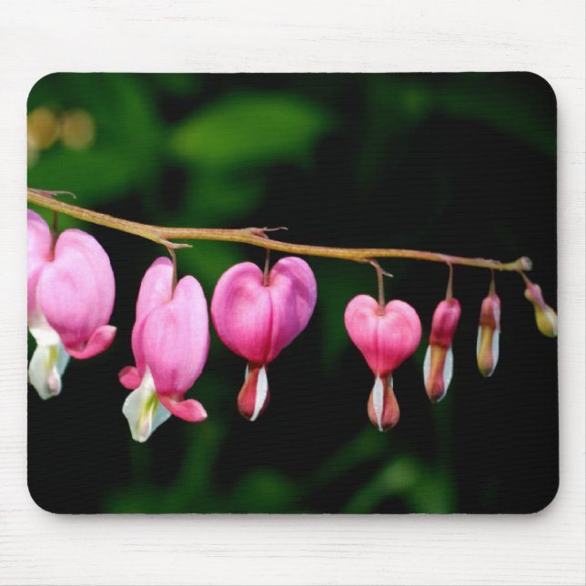 Bleeding Hearts Mouse Mat (Front)