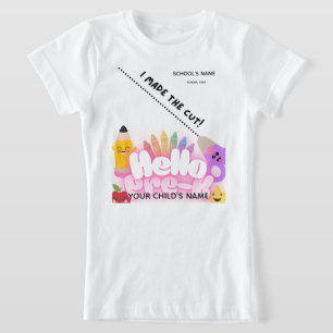 BLEEGRAPHICS: Hello, Pre-K! T-Shirt