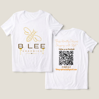 BLEEGRAPHICS Logo Women Tri-Blend Shirt