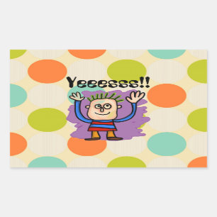 Bleeping Yea! Sticker
