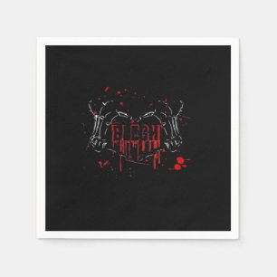 Blegh Breakdown, Skeleton Heart Hands, Emo Band, S Napkin