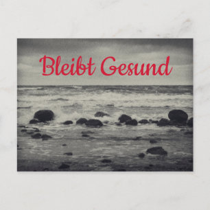 Bleibt Gesund  - Postcard
