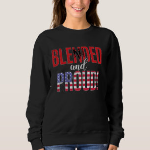 Blended And Proud Nationality Half Albanian Half A Sweatshirt