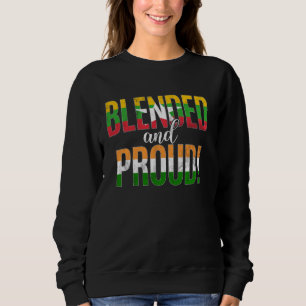 Blended And Proud Nationality Half Burmese Half In Sweatshirt