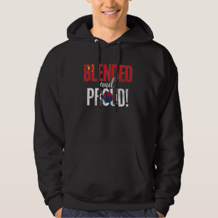 Blended And Proud Nationality Half Chinese Half Ko Hoodie