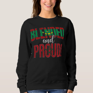 Blended And Proud Nationality Half Mauritanian Hal Sweatshirt