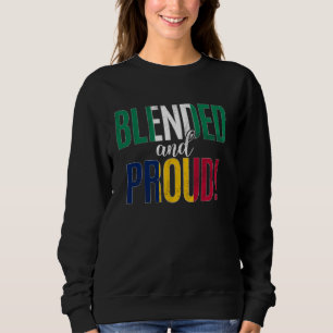 Blended And Proud Nationality Half Nigerian Half C Sweatshirt