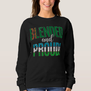 Blended And Proud Nationality Half Turkmen Half Uz Sweatshirt