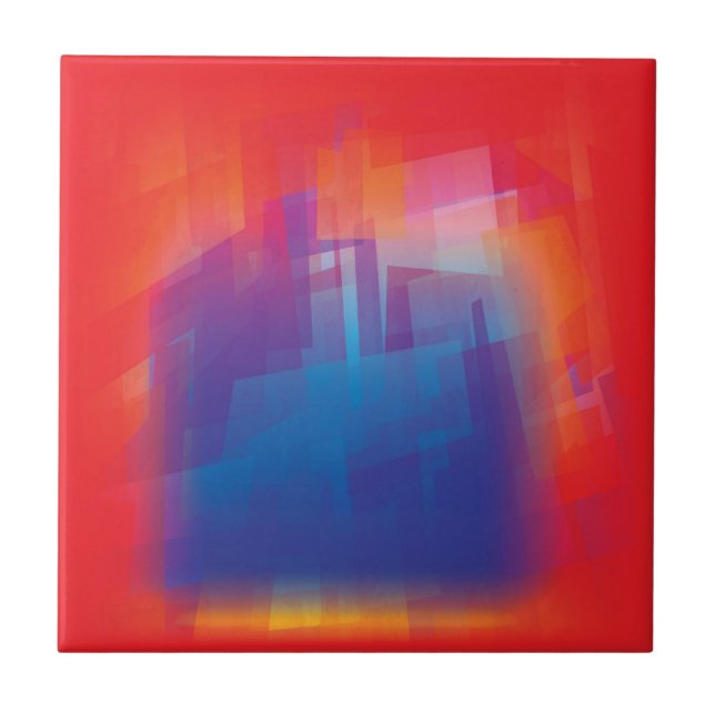 Blended Colour Two Ceramic Tile (Front)