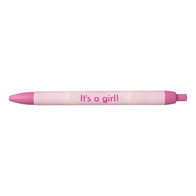 Blended pink blends It's a girl Baby Pens (Front)