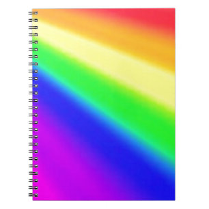 Blended Rainbow Multicolor Pride Notebook