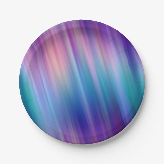 blended starlight jeweltone :  paper plate (Front)